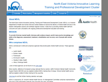 Tablet Screenshot of nevil.org.au